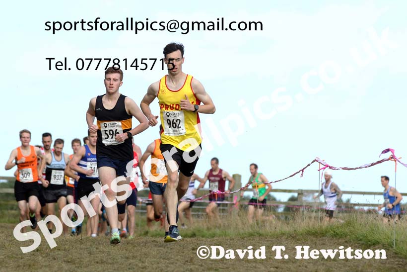 Senior mens 2021 North Eastern Harrier League, Druridge Bay. Photo: David T. Hewitson/Sports for All Pics